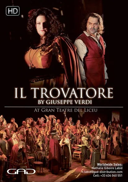 Marco Berti interpreta a Manrico en Il trovatore - Liceu
