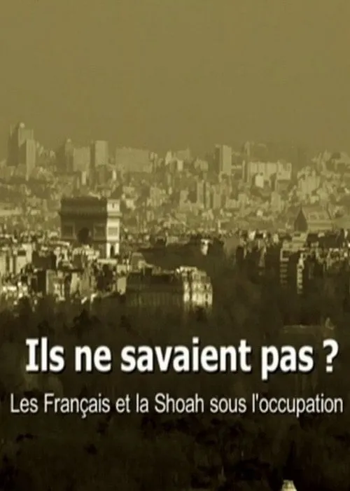 Serge Klarsfeld interpreta a Self en Ils ne savaient pas ? Les Français et la Shoah sous l'occupation