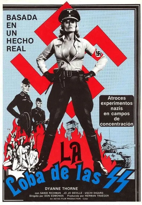 Póster de Ilsa, la loba de las SS