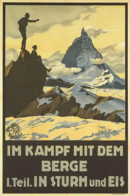 Hannes Schneider interpreta a en Im Kampf mit dem Berge 1.Teil