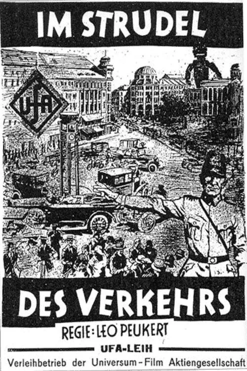 Viktor Schwanneke interpreta a en Im Strudel des Verkehrs. Ein Film für Jedermann