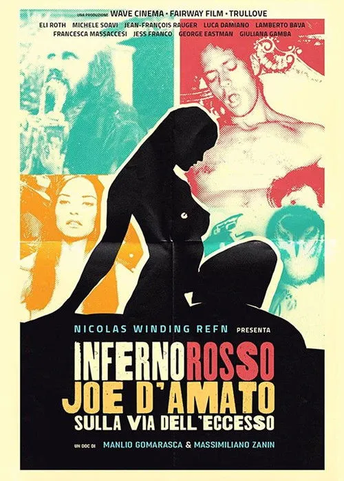 Póster de Inferno Rosso. Joe D'Amato sulla via dell'eccesso
