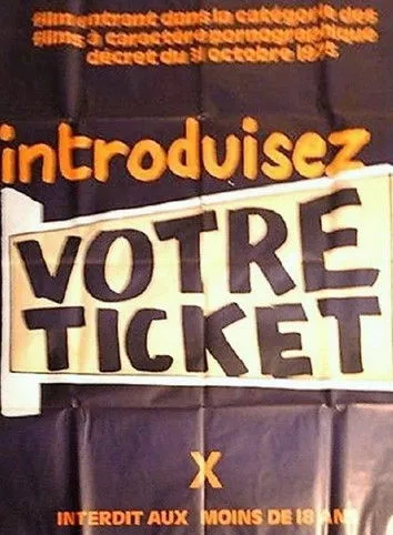 Póster de la película Introduisez votre ticket