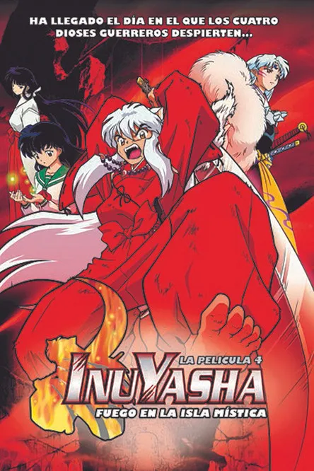 Póster de la película Inuyasha, la película 4: Fuego en la isla mística