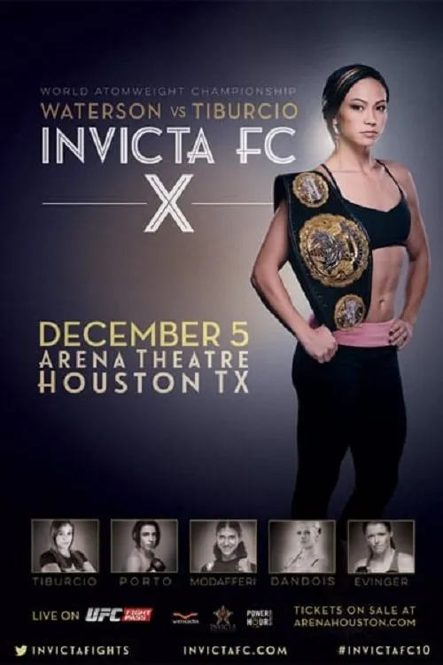 Póster de Invicta FC 10: Waterson vs. Tiburcio