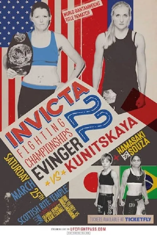 Jodie Esquibel interpreta a Herself en Invicta FC 22: Evinger vs. Kunitskaya II
