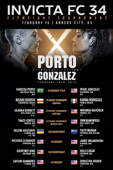 Póster de Invicta FC 34: Porto vs. Gonzalez