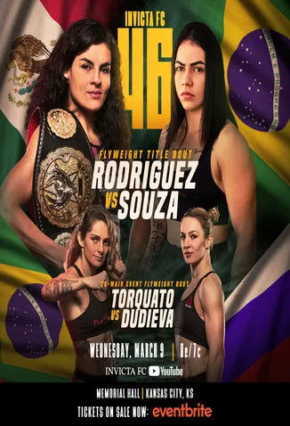 Flore Hani interpreta a Self en Invicta FC 46: Rodríguez vs. Torquato II