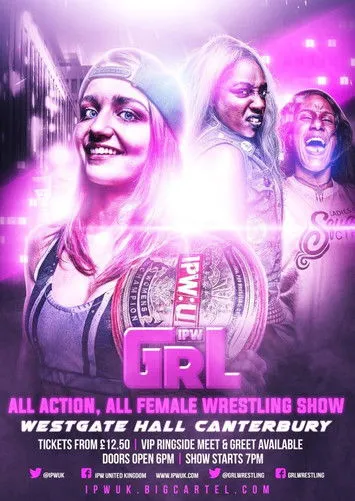 Póster de IPW:UK GRL