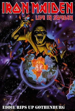 Janick Gers interpreta a Guitars en Iron Maiden - Eddie Rips Up Gothenburg