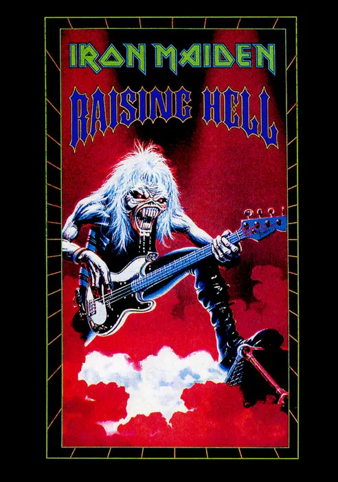 Simon Drake interpreta a Magician en Iron Maiden - Raising Hell
