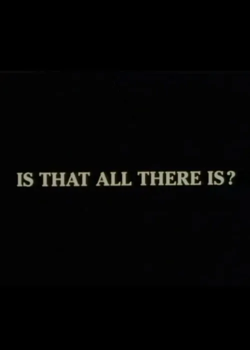 David Sherwin interpreta a Self en Is That All There Is?