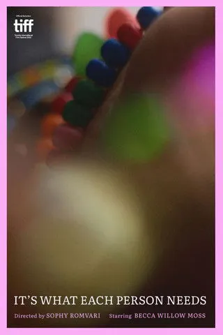 Becca Willow Moss interpreta a en It's What Each Person Needs