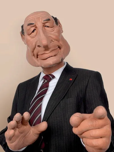 Portada de Jacques Chirac, un putain de guignol
