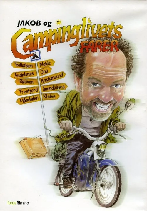 Póster de Jakob og campinglivets farer