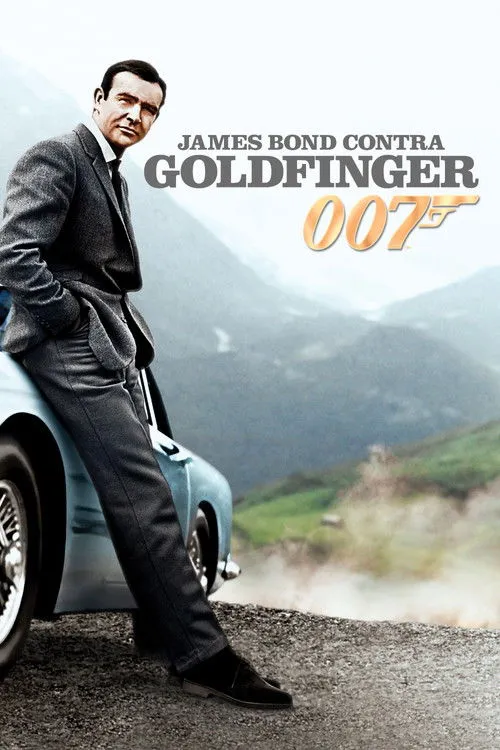 Póster de James Bond contra Goldfinger
