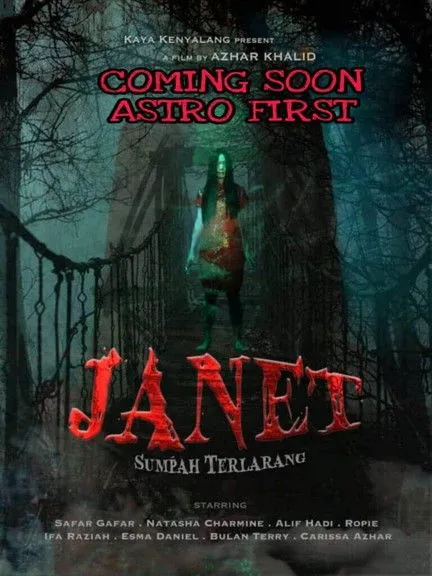 Póster de Janet: Sumpah Terlarang