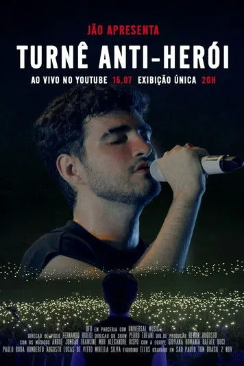 Póster de Jão - Turnê Anti-Herói (Ao Vivo)