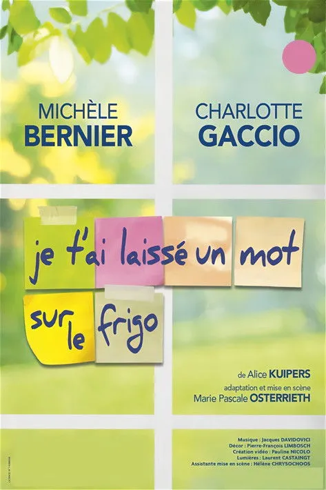 Charlotte Gaccio interpreta a en Je t'ai laissé un mot sur le frigo