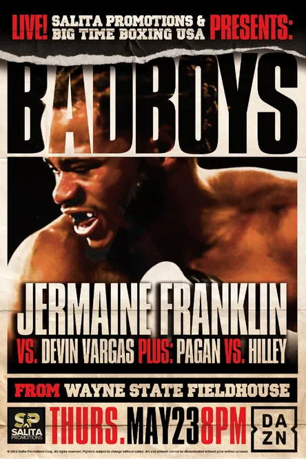 Devin Vargas interpreta a Self en Jermaine Franklin vs. Devin Vargas