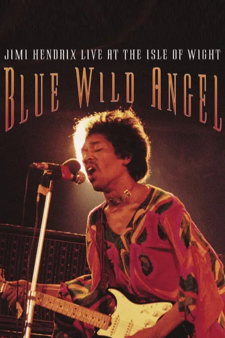 Póster de Jimi Hendrix: Live At The Isle Of Wight - Blue Wild Angel