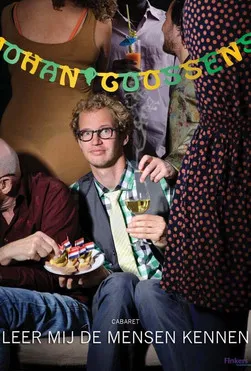 Póster de Johan Goossens: Leer mij de mensen kennen