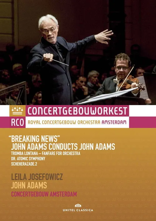 Póster de John Adams conducts John Adams