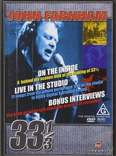 Póster de John Farnham: 33⅓