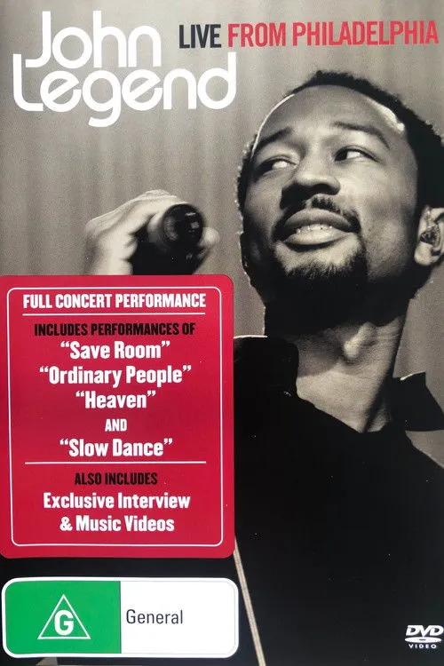 Póster de John Legend: Live from Philadelphia