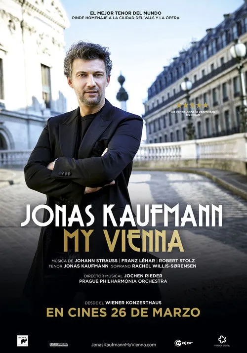 Póster de Jonas Kaufmann My Vienna (Recital en cines)