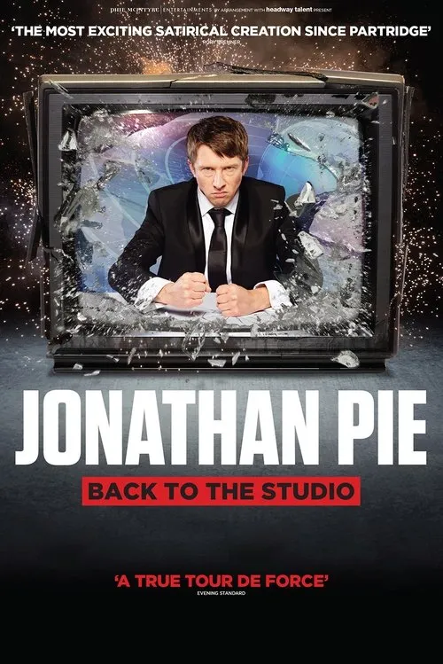 Tom Walker interpreta a Jonathan Pie en Jonathan Pie: Back to the Studio