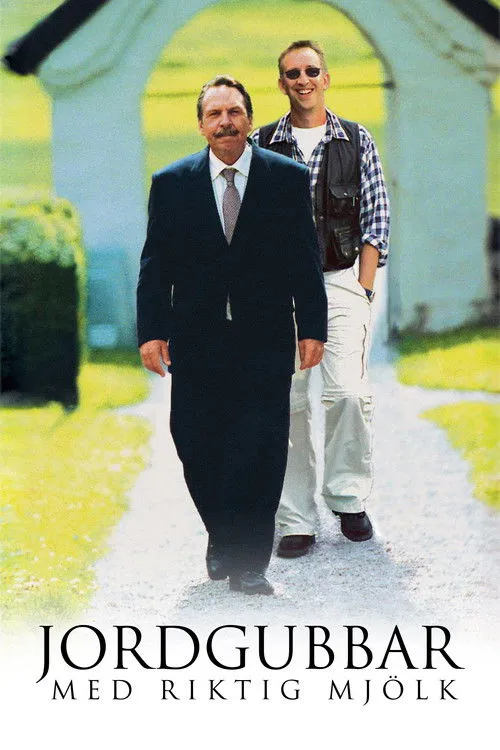 Póster de Jordgubbar med riktig mjölk