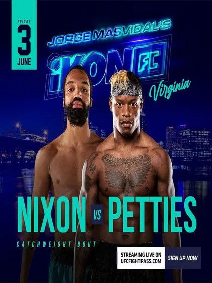 Peter Petties interpreta a Self en Jorge Masvidal's iKON FC 3: Nixon vs. Petties