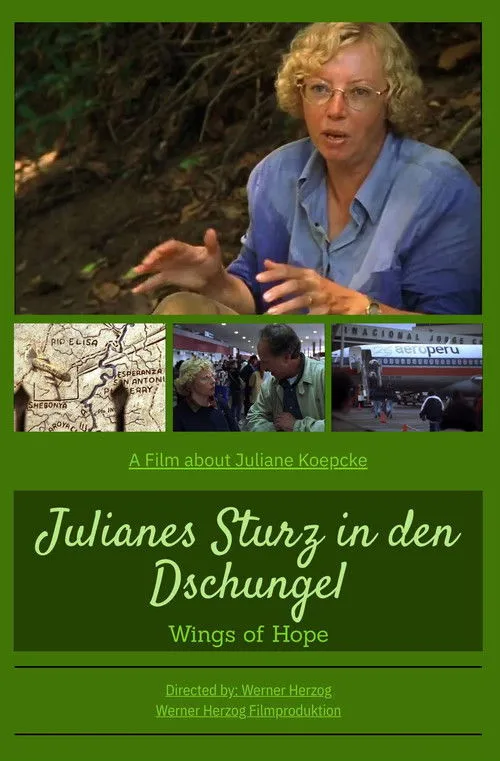 Póster de Julianes Sturz in den Dschungel