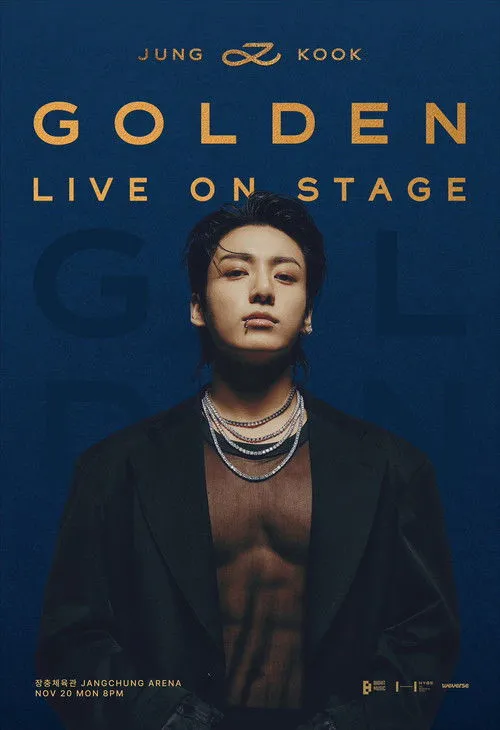 Póster de Jung Kook ‘GOLDEN’ Live On Stage