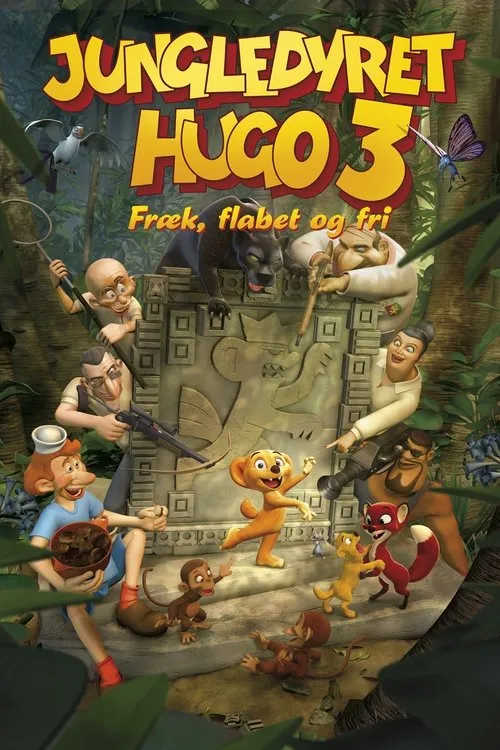 Póster de Jungledyret Hugo 3: Fræk, flabet og fri
