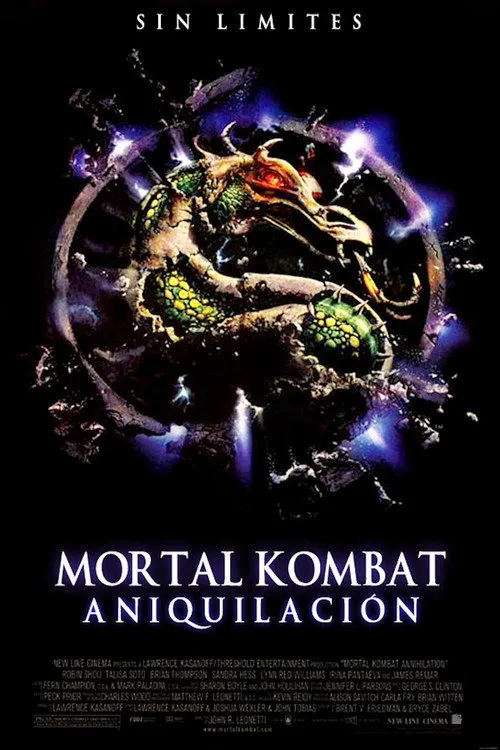 Póster de Mortal Kombat: Aniquilación