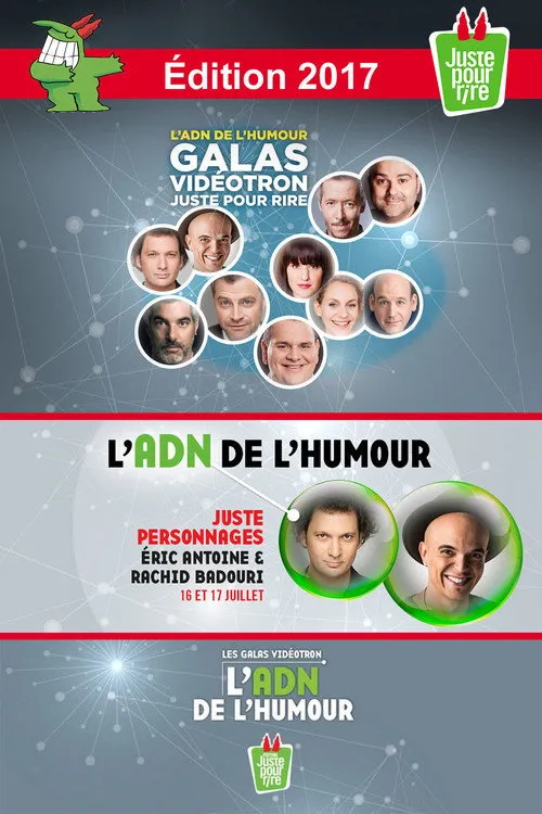 Rachid Badouri interpreta a Self - Host en Juste Pour Rire 2017 - Gala Juste Personnages