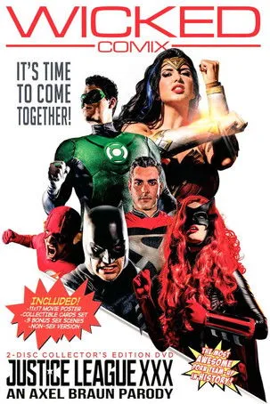 Póster de Justice League XXX: An Axel Braun Parody