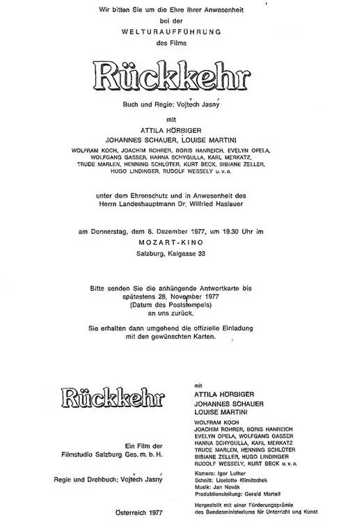 Louise Martini interpreta a Malchen en Die Rückkehr des alten Herrn