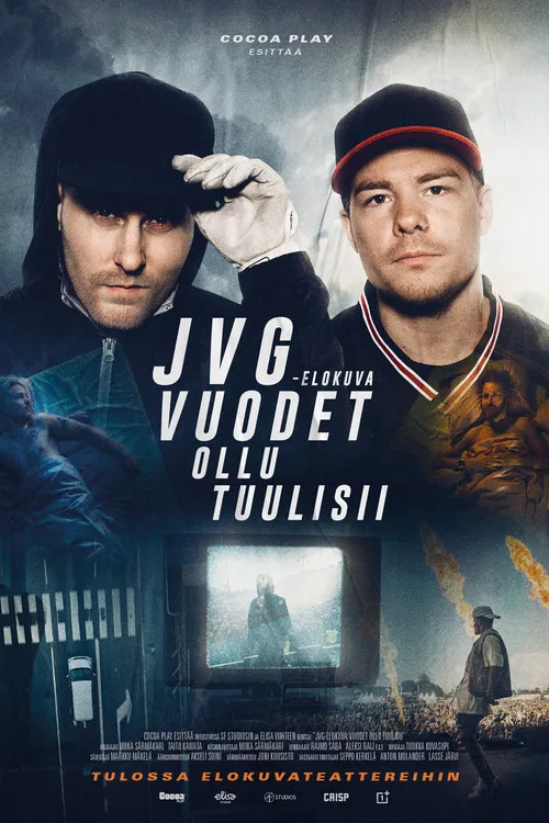 Póster de JVG-elokuva: Vuodet ollu tuulisii