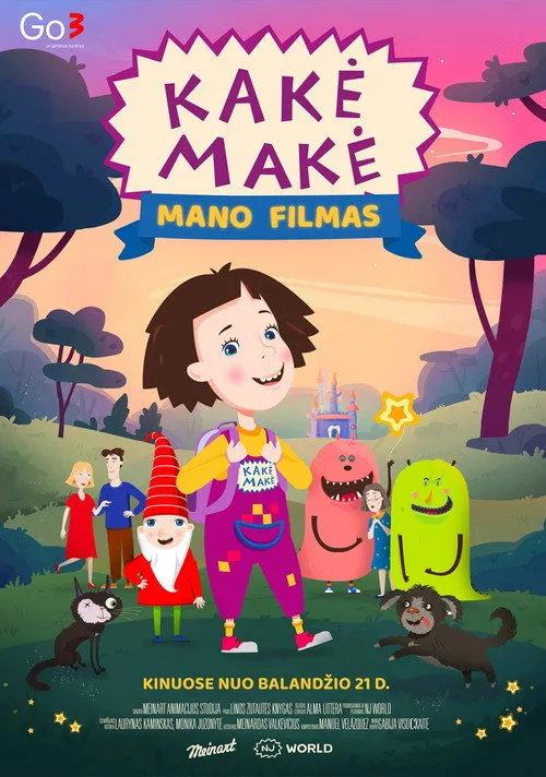 Portada de Kakė Makė: Mano filmas