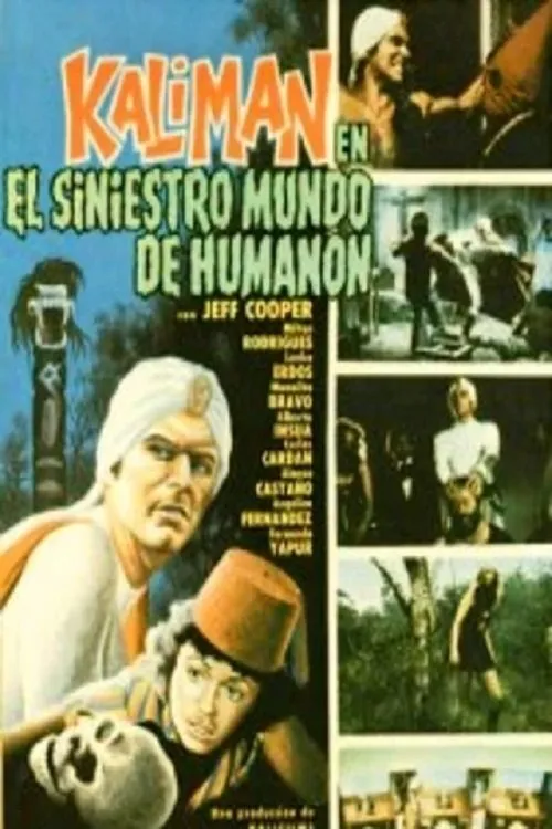 Póster de la película Kalimán en el siniestro mundo de Humanón