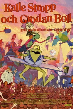 Thorsten Flinck interpreta a Tonto-Turbo en Kalle Stropp och Grodan Boll på svindlande äventyr