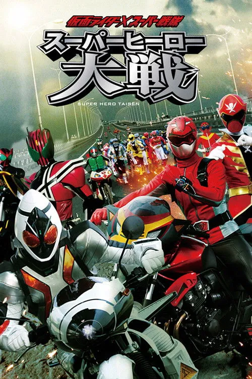 Póster de Kamen Rider x Super Sentai: Super Hero Taisen