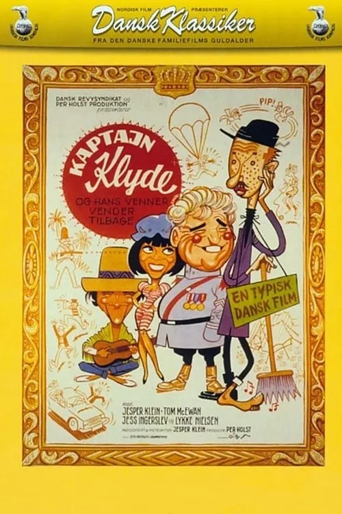 Tom McEwan interpreta a Klyde en Kaptajn Klyde og hans venner vender tilbage