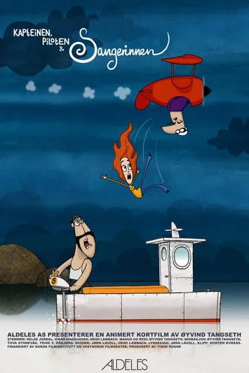 Helge Jordal interpreta a The Captain en Kapteinen, piloten og sangerinnen