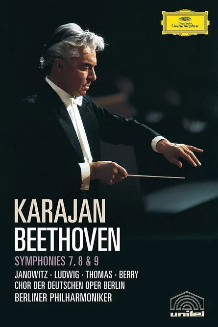 Póster de Karajan: Beethoven - Symphonies 7, 8 & 9