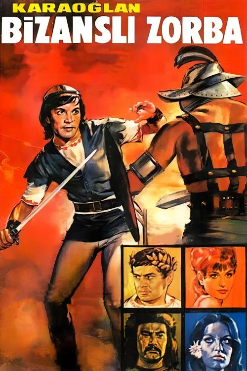 Turgut Savas interpreta a en Karaoğlan - Bizanslı Zorba