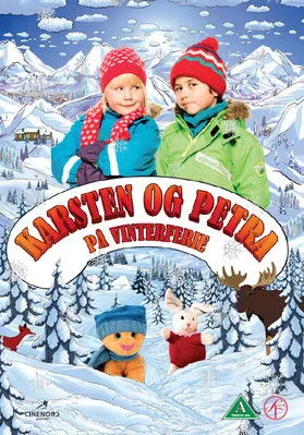 Póster de Karsten og Petra på vinterferie